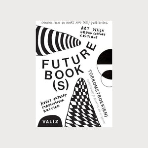 An image of the book cover for Future Book(s), with graphic drawings and text.