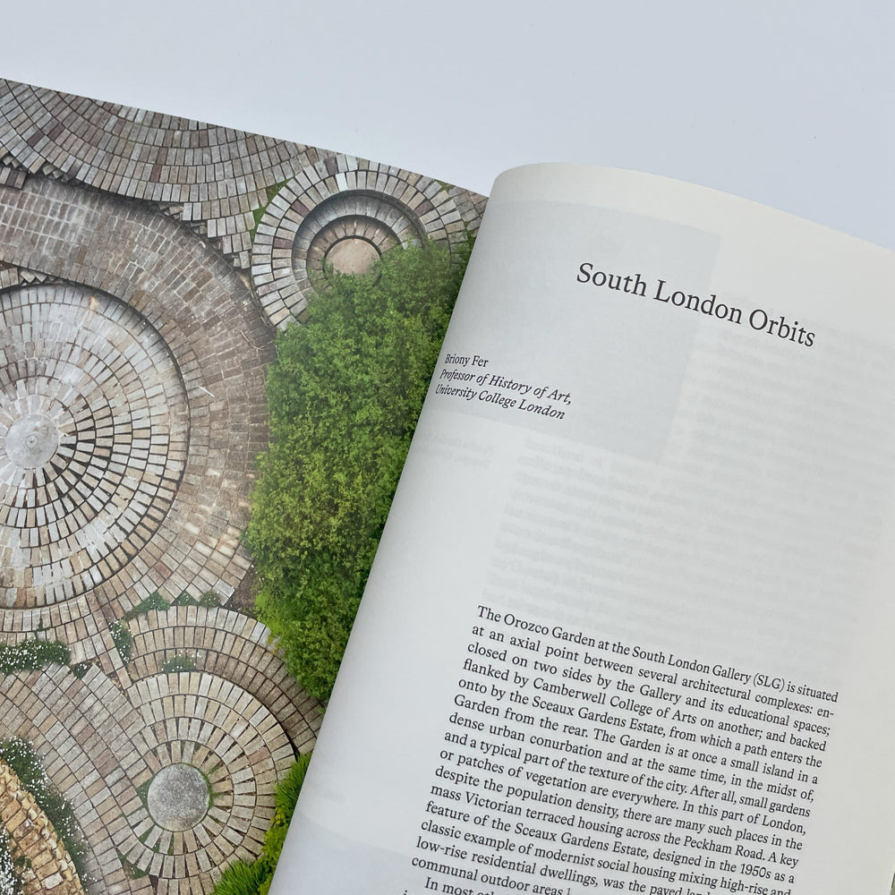 Inside pages of the South London Gallery's Gabriel Orozco Garden book.
