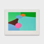 An colourful abstract artwork by artist Federico Herrero