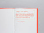 Open centre fold of the book Some Place Of Avoiding An Animal by Dorine van Meel.