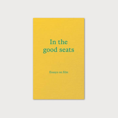 Yellow book cover with green text overlaid