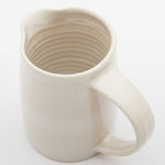 A handmade ceramic jug made by independent London artist Alice King